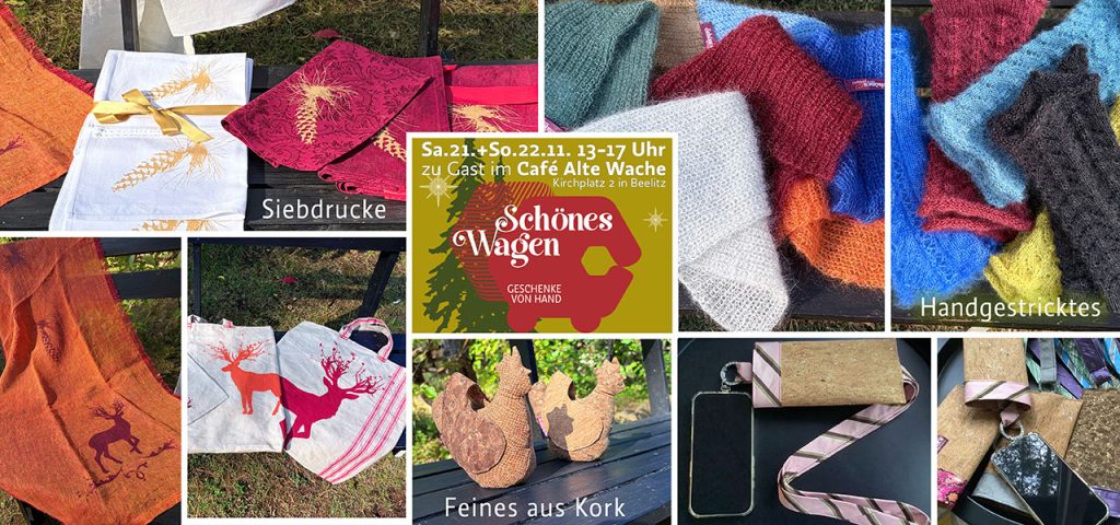 SchönesWagen zu Gast beim Café Alte Wache, Kirchplatz 2 in Beelitz